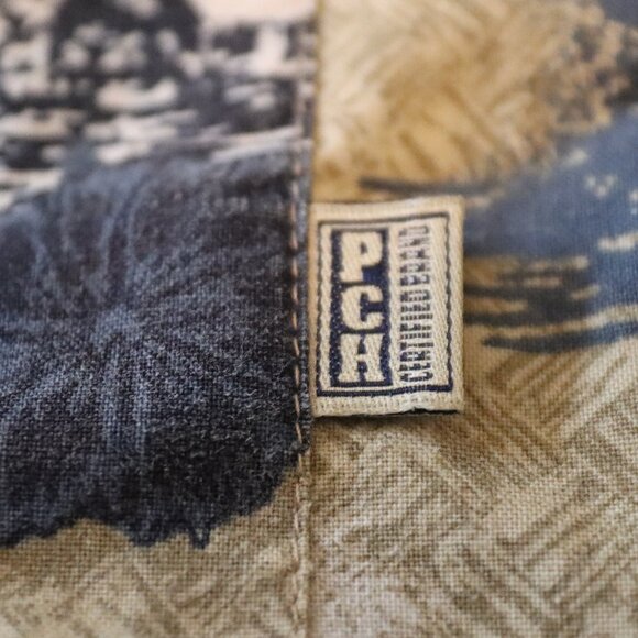 Men's Pacific Coast Highway Short Sleeve Casual Button down Size Large - Picture 4 of 11